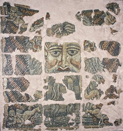 Mosaïque : le dieu Océan - Musée Saint-Raymond