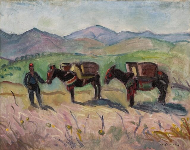 Charles Camoin - Les ânes à Collioure - 1912
