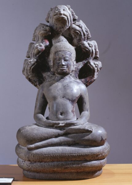 Bouddha et le nâga