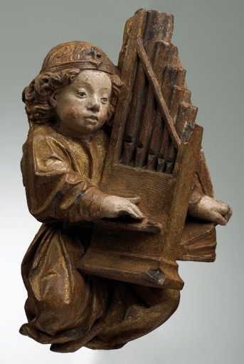 Ange jouant de l’orgue
