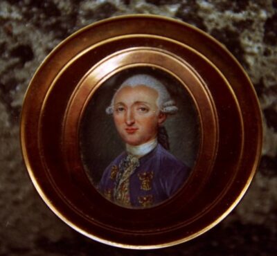 Boîte à mouches – Miniature Louis XVI