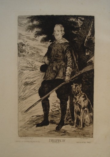 Portrait de Philippe IV en chasseur d’après Velázquez