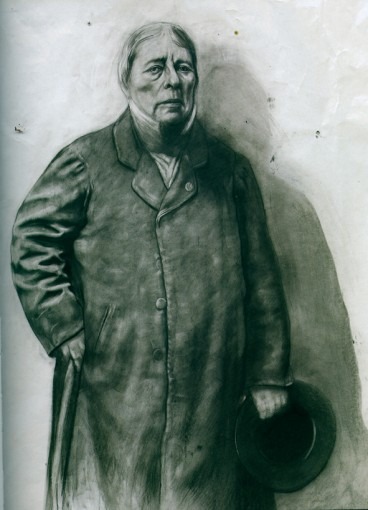 Portrait d’Ingres d’après Carjat