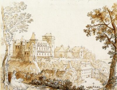 Vue du château de Pau.