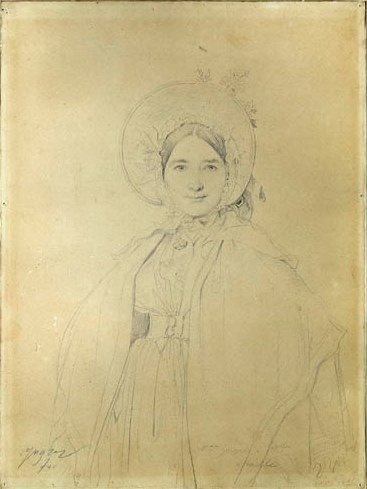 Portrait de Madeleine Chapelle en 1835