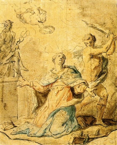 Martyre de sainte Catherine d’Alexandrie.