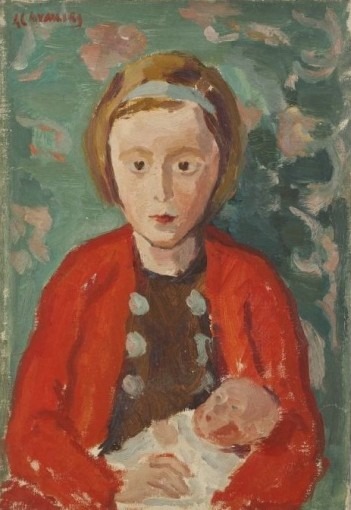 Portrait de Françoise à la poupée