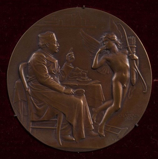 Médaille à l’effigie d’Alfred Fournier (revers)