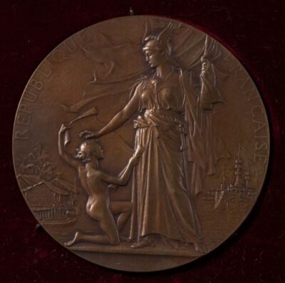 Médaille à l’effigie de Jules Ferry (revers)